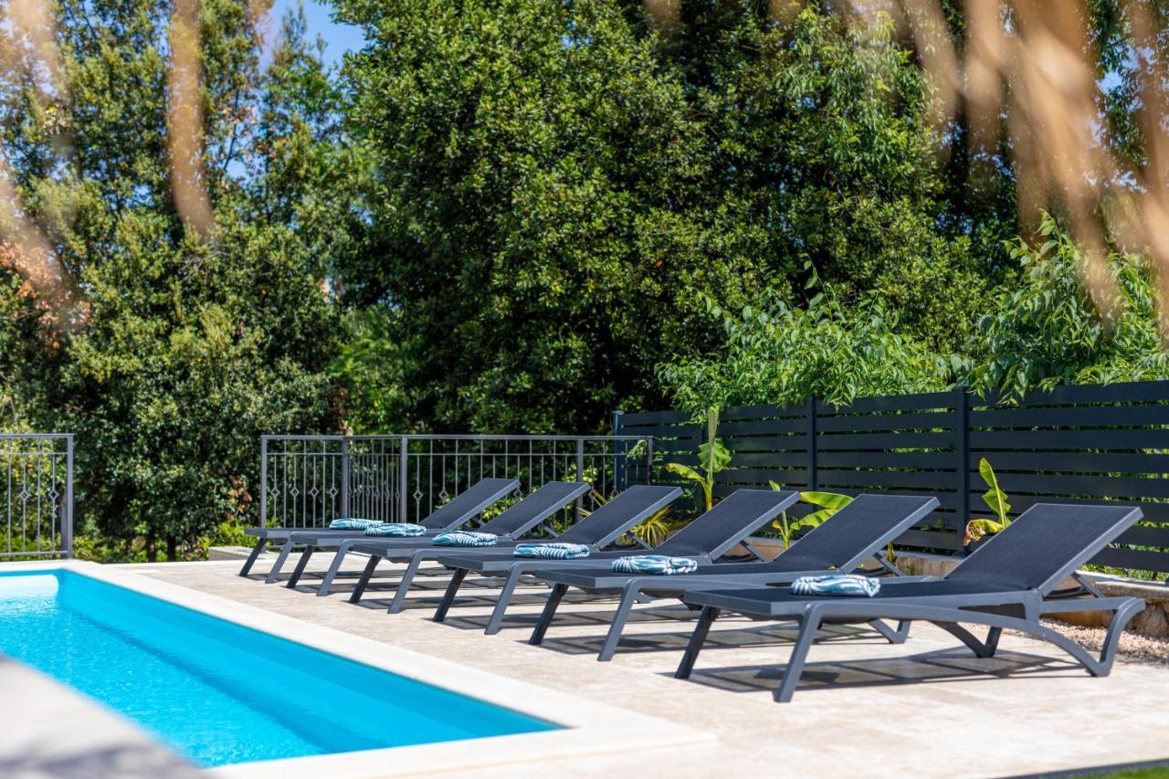 Villa Pafran With Heated Pool Krk Veglia Exterior foto